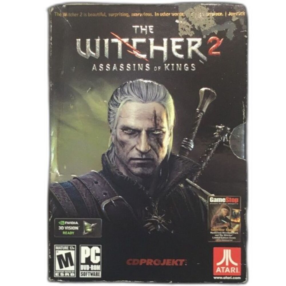 The Witcher 2 Assassins of Kings Premium Edition pc dvd CIB Atari